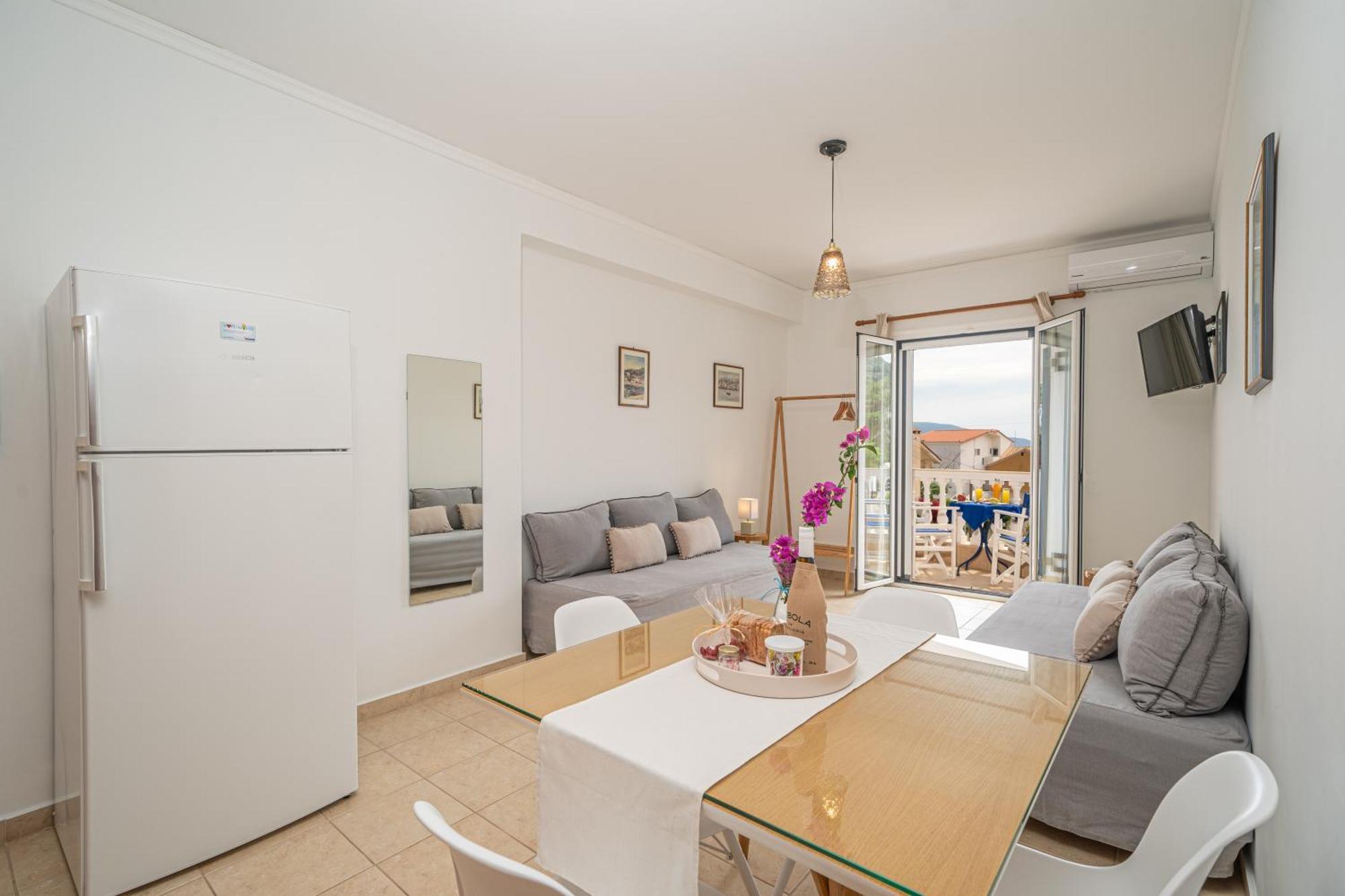 Nefeli Apartments Айя-Евфимия Экстерьер фото